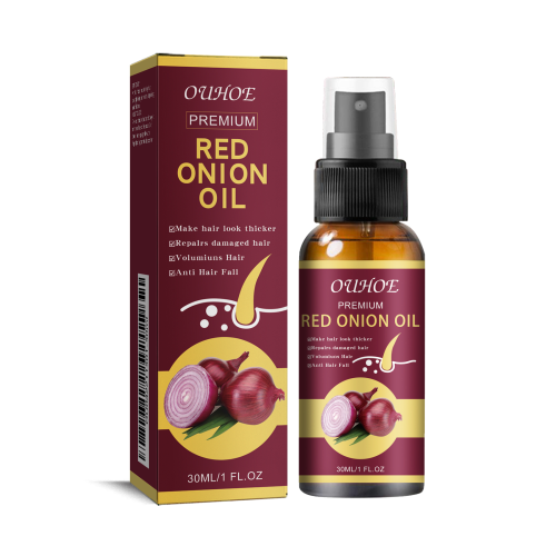 Løg jojoba hårolie-spray