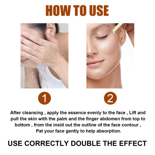 Retinol og peptid serum med squalan