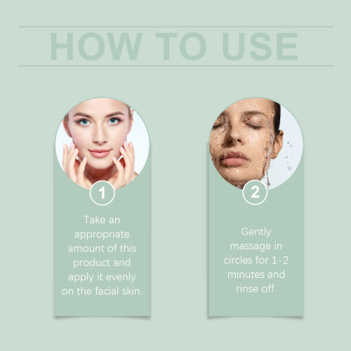 Mild peelinggel med chlorella og kollagen