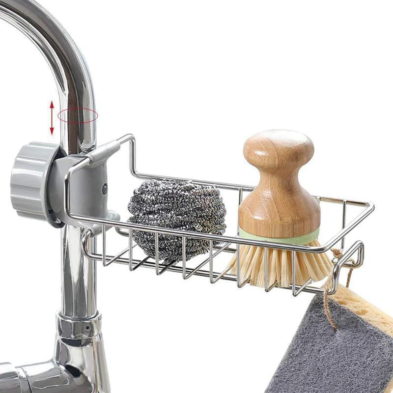 Globetrek° DrainRack 1+1 GRATIS - Justerbar Køkkenvask Og Badeværelses Afløbs Rack