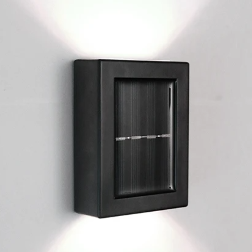 Ledsen™ WallLight: Solar Dobbelt Skygge Væg Lys
