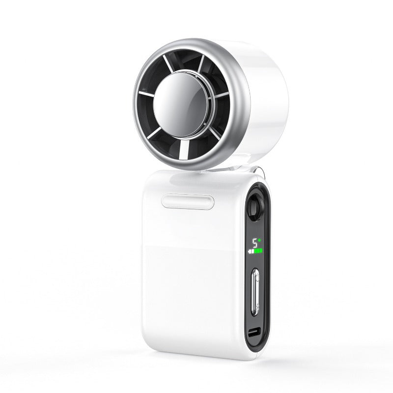 PocketFan - Højhastigheds Genopladelig Foldbar Lommeventilator