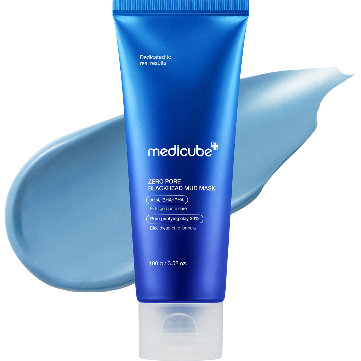 Lermaske mod hudorme med 5 typer ler samt AHA, BHA og PHA, 100 g