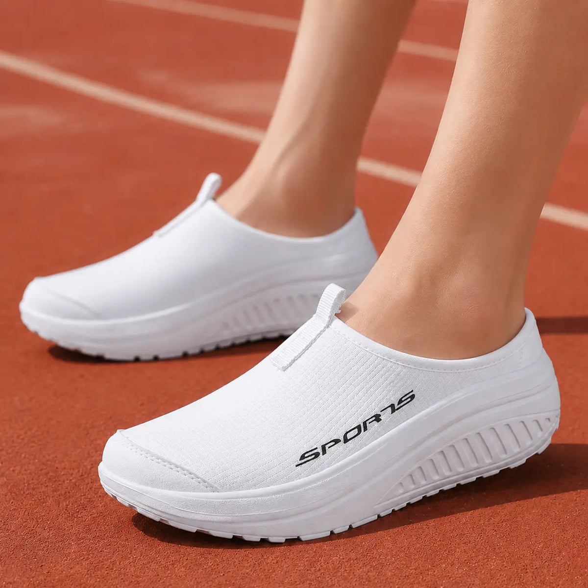 Ortopædiske slip-on hjemmesko med lukket tå til damer