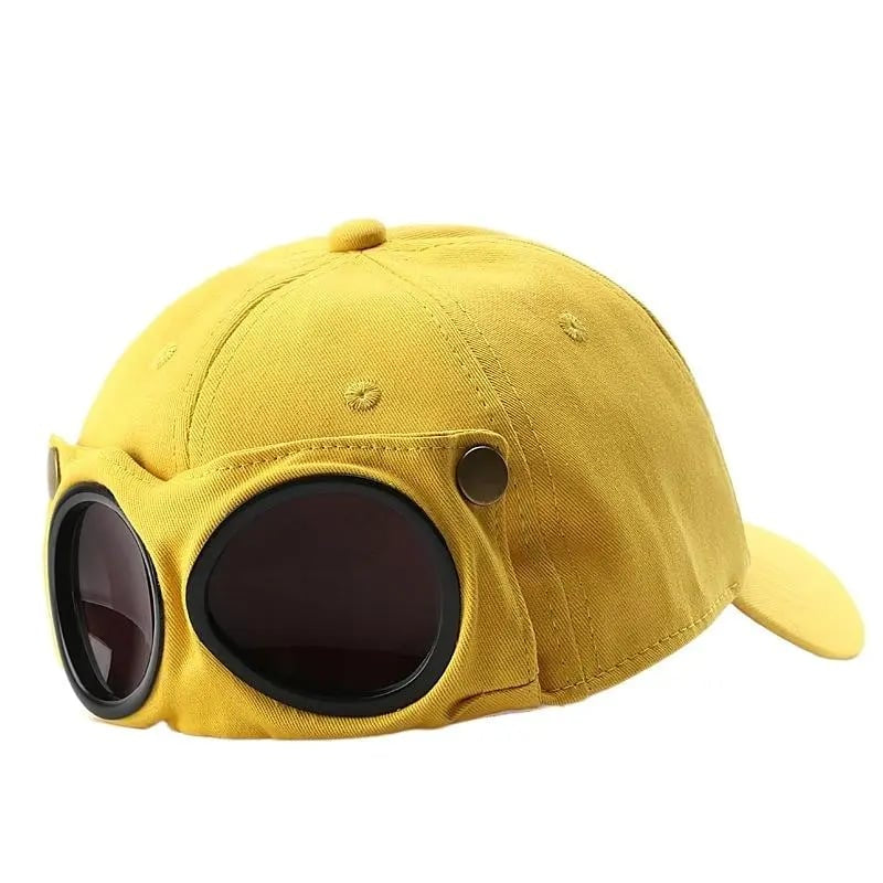 Icone™ GogglesCap - Alsidig Goggle Pilot Baseball Kasket