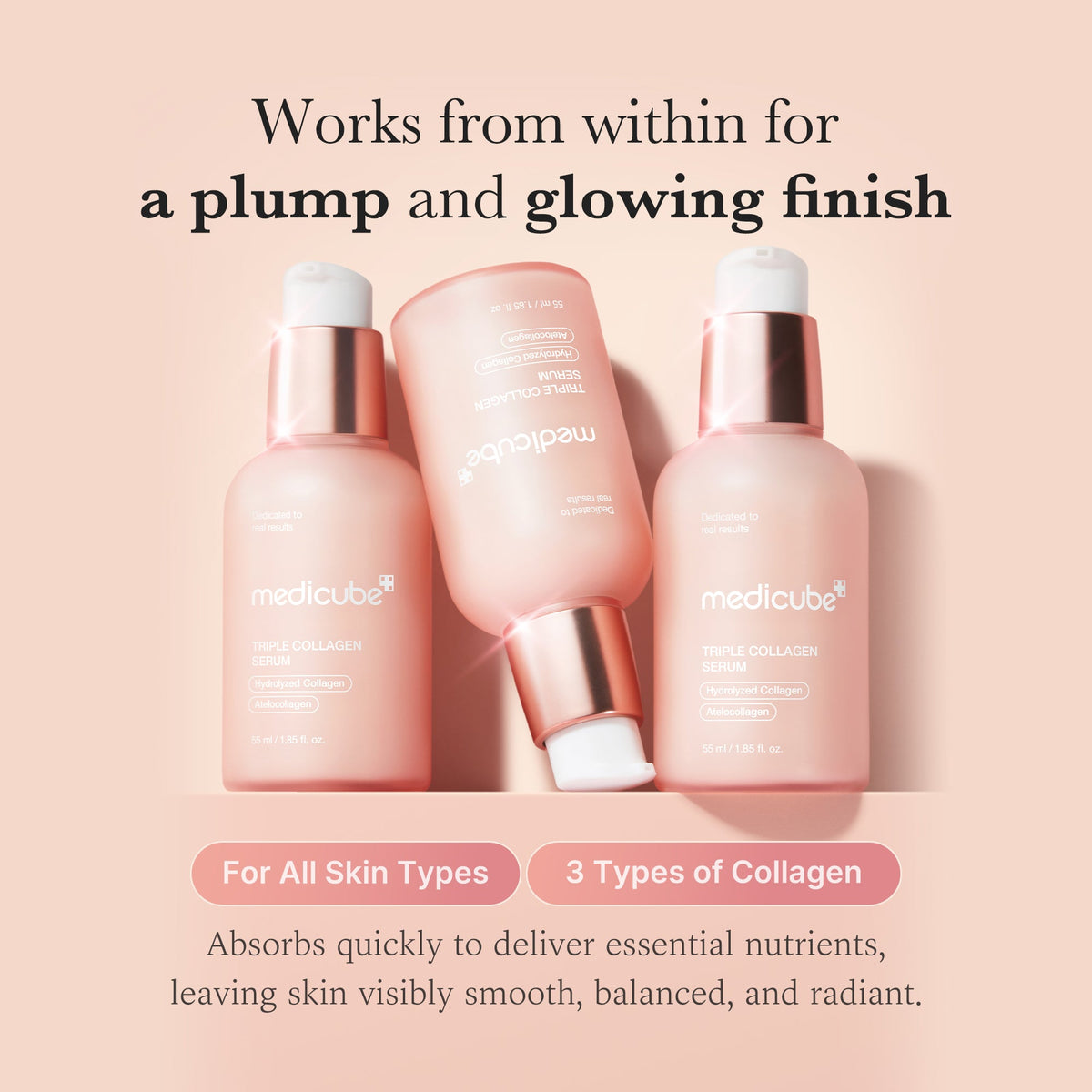 Plejesæt med ansigtsapparat, porepads, ansigtsvand, serum og creme