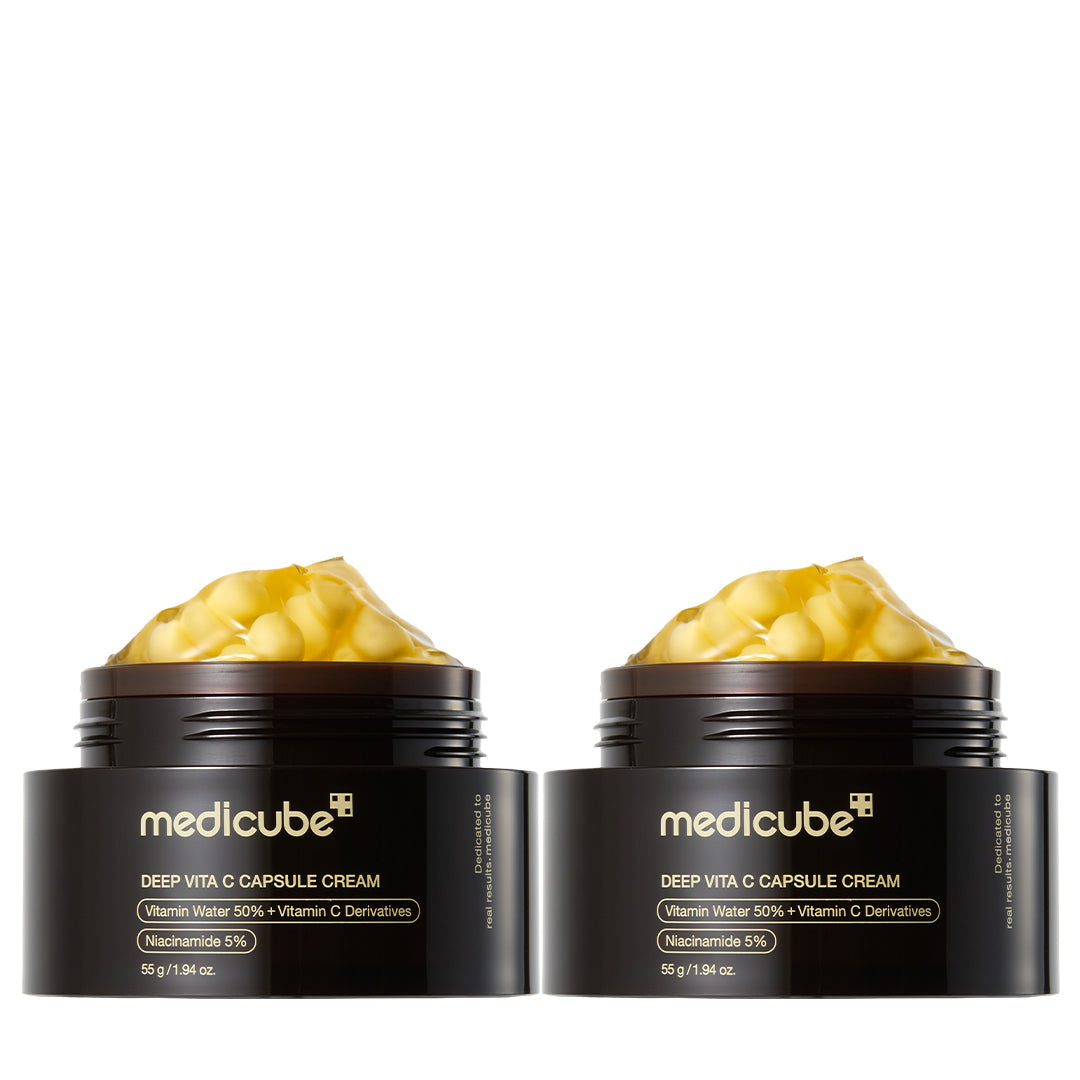 Kapselcreme med C-vitamin til mat hud og ujævn hudtone