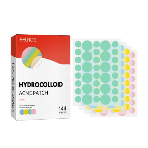 Farverige hydrokolloid bumseplastre