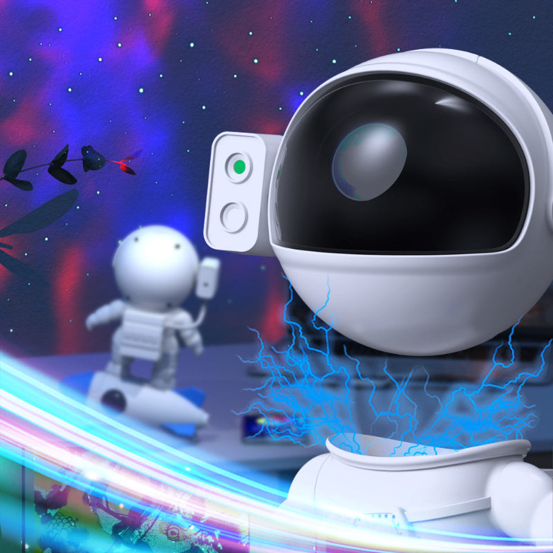 Ledsen™ AstronautProjector – LED Astronaut Galaxy Projektor Nat Lys