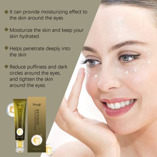 Retinol opstrammende øjencreme med hyaluronsyre