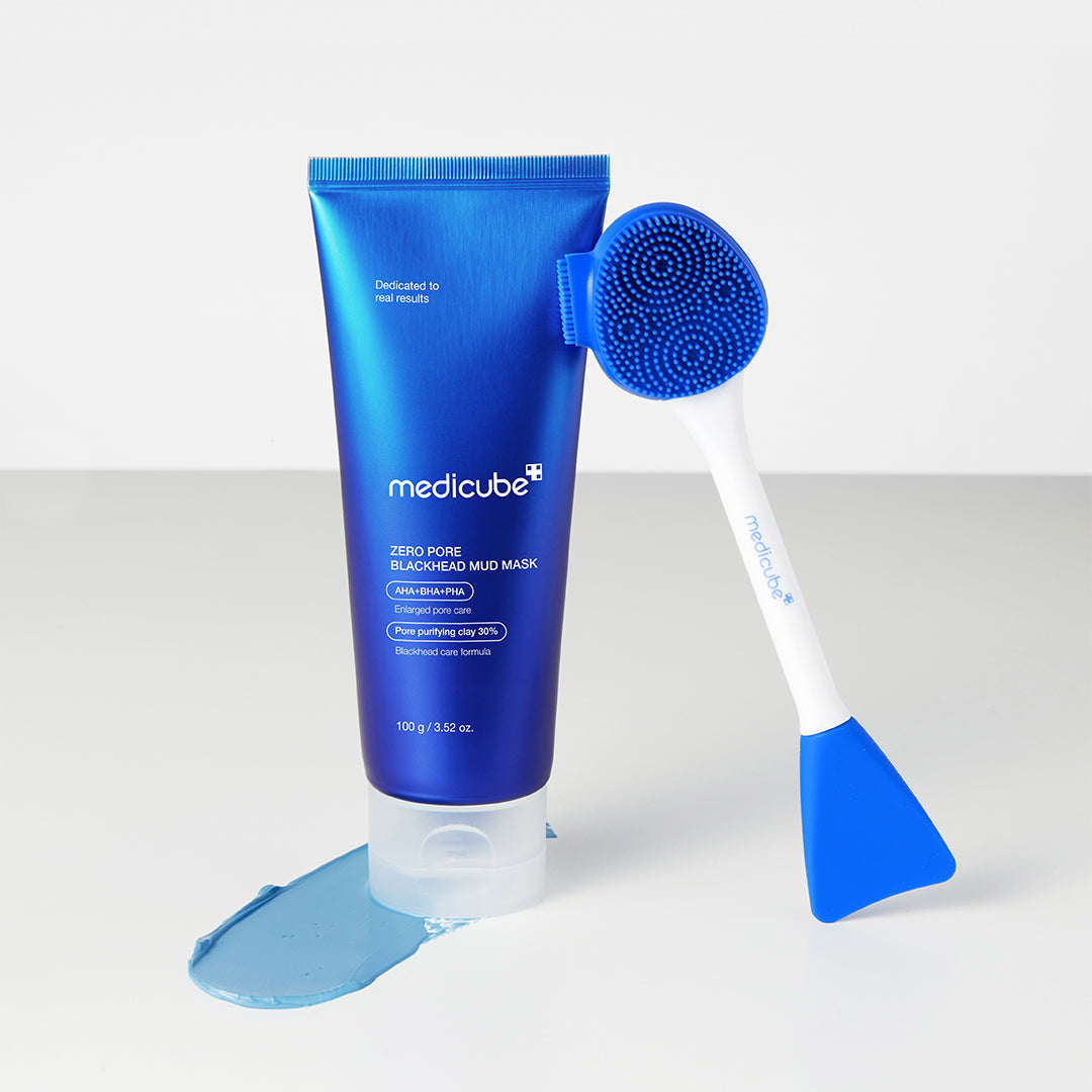 Lermaske mod hudorme med 5 typer ler samt AHA, BHA og PHA, 100 g