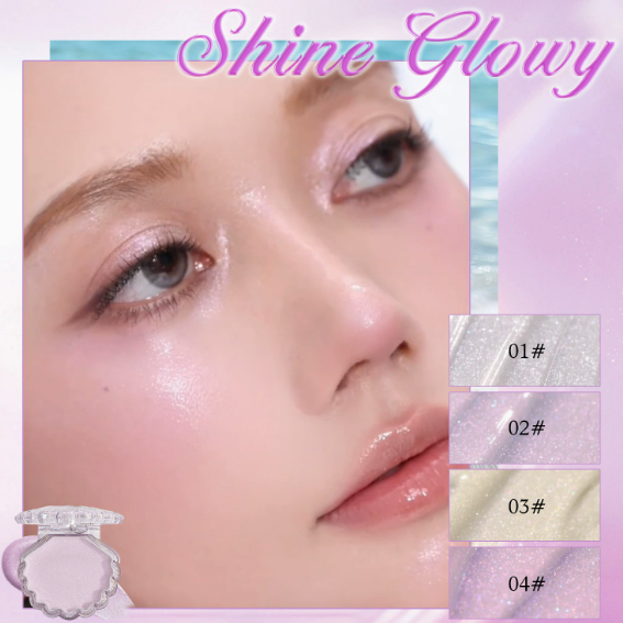 Highlighter-stick med perleglans