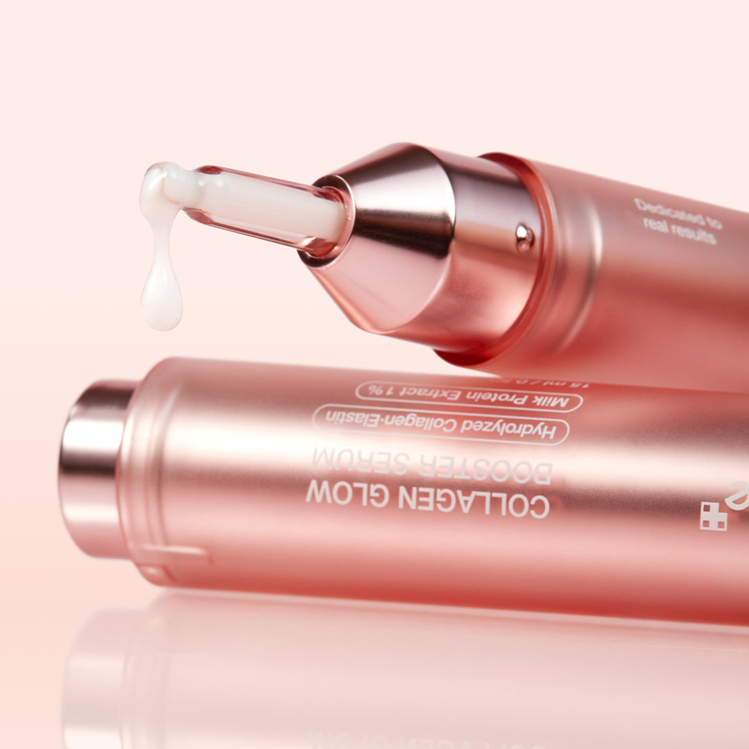 Mælket serum med kollagen og niacinamid til fugt og glød, 110 ml