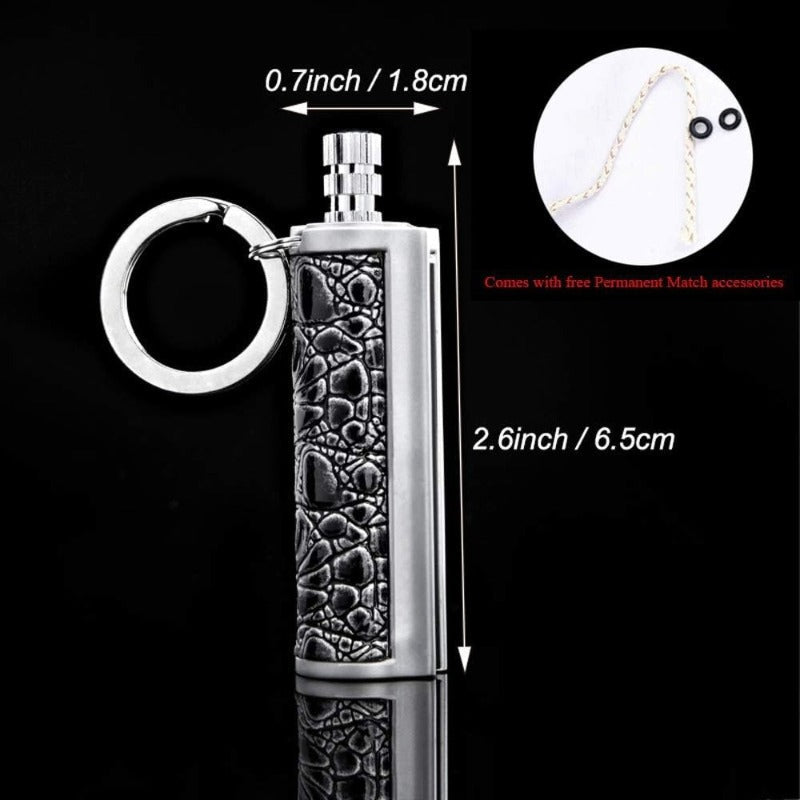PocketLighter - Bærbar Lighter Nøglering Og Multifunktionelt Værktøj
