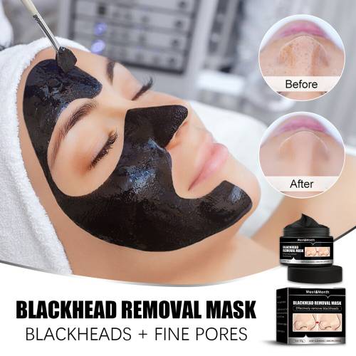 Aktivt kul peel-off maske med troldnød