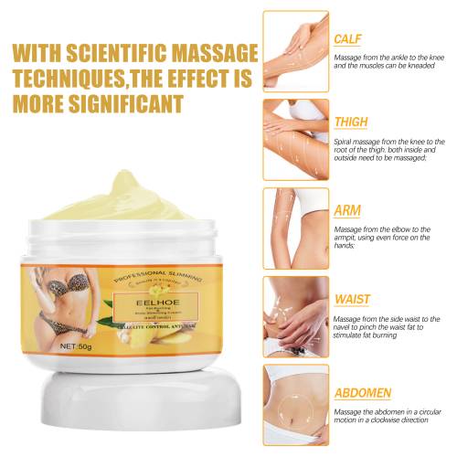 Varmende ingefær bodycreme