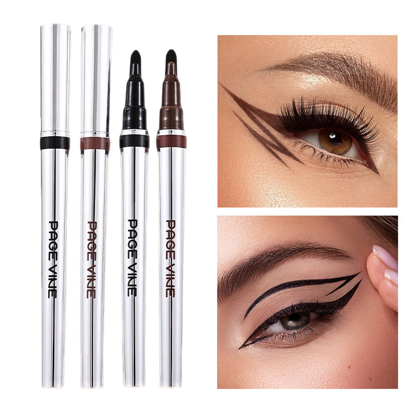 Vandfast hurtigtørrende eyeliner-pen