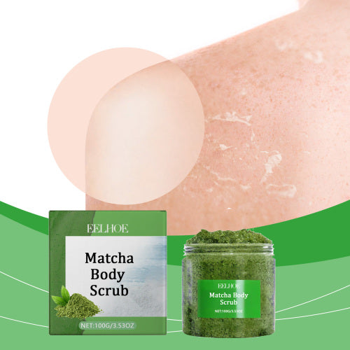Matcha havsalt bodyscrub