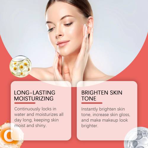 Fugtgivende setting spray med C-vitamin
