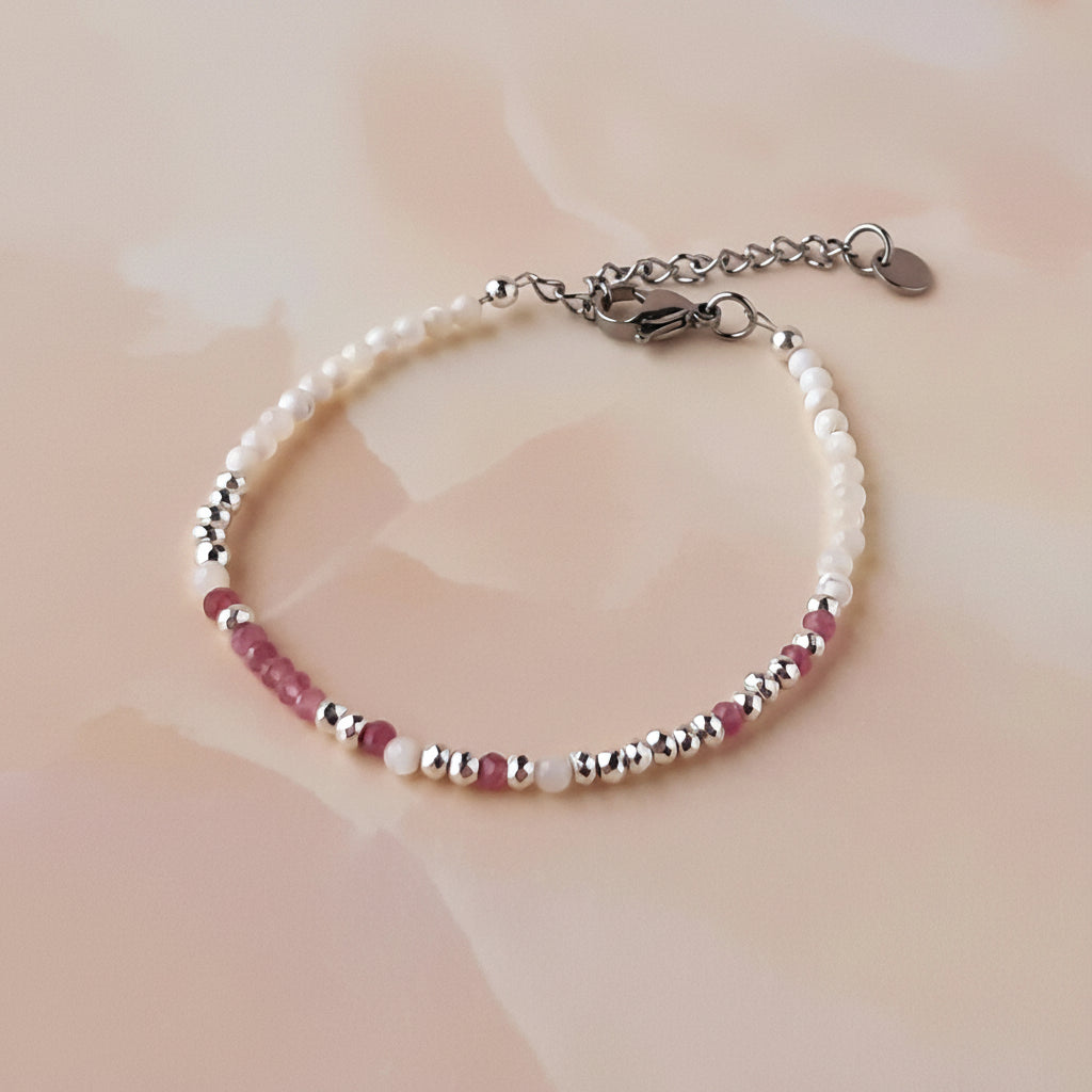 Jewelance™ StatementBracelet 1+1 GRATIS: Bevidsthed Om Brystkræft Morse Code Statement Armbånd