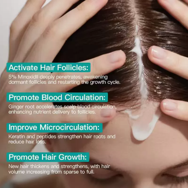 Keratin hovedbundsmassagecreme, forfriskende