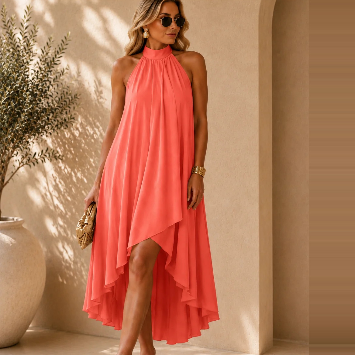 Icone™ FlatteringDress: Alsidig Elegant Og Stilfuld Flatterende Kjole