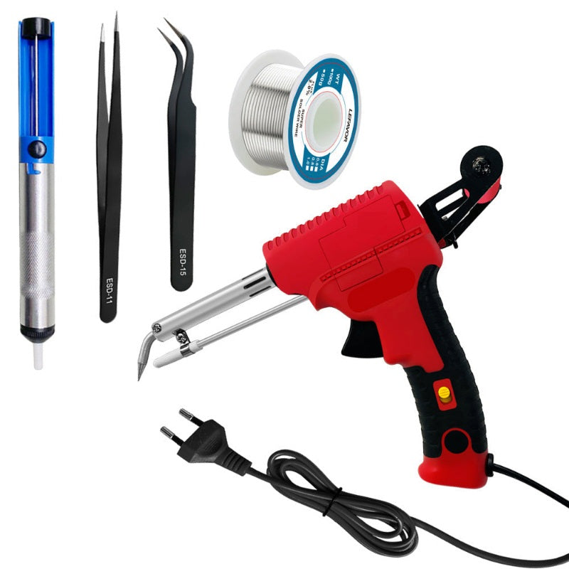SolderingKit: 80W Ekstern Opvarmning Elektrisk Lodde Jern Pistol Kit