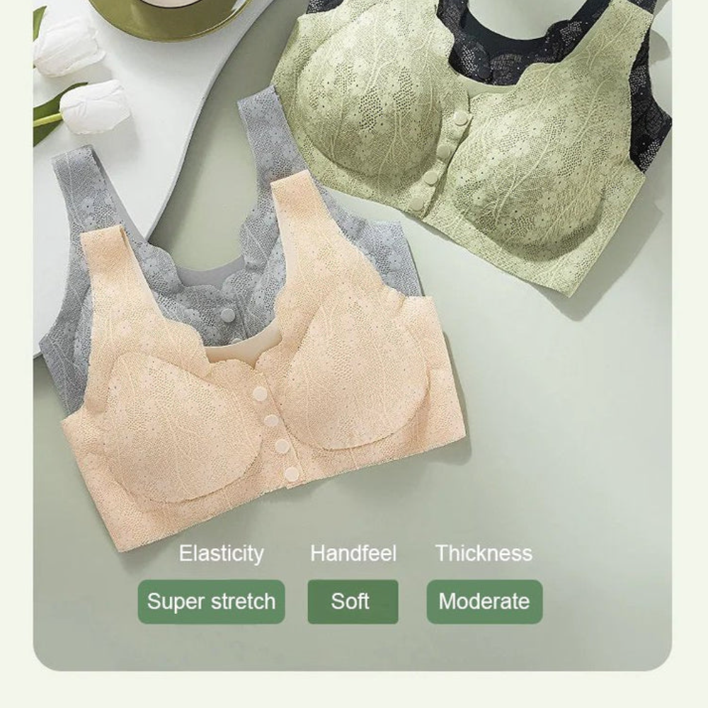 Icone™ CozyBra 1+1 GRATIS: Sømløs Forlukning Blonde Hyggeligt BH