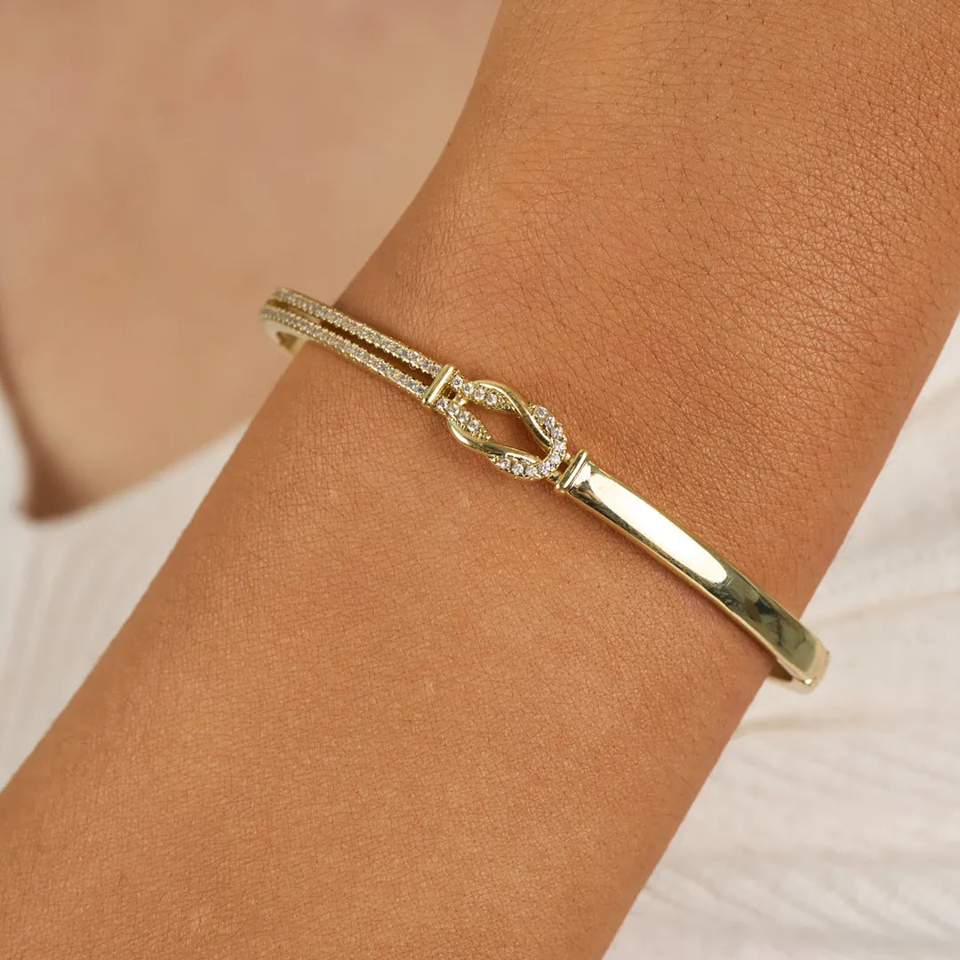 Jewelance™ KnotBracelet: Elegant Kærligheds Knyt Fashion Armbånd