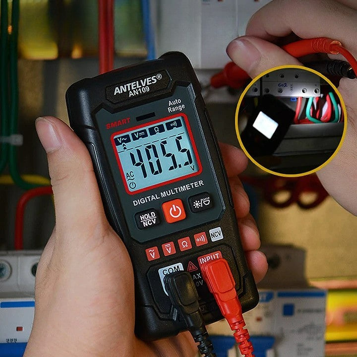 VoltageMultimeter - Høj Præcision Spænding Og Frekvens Digital Multimeter Tester