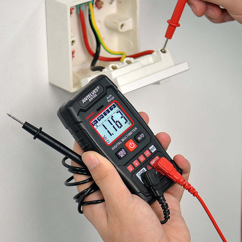 VoltageMultimeter - Høj Præcision Spænding Og Frekvens Digital Multimeter Tester