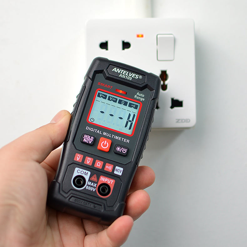 VoltageMultimeter - Høj Præcision Spænding Og Frekvens Digital Multimeter Tester