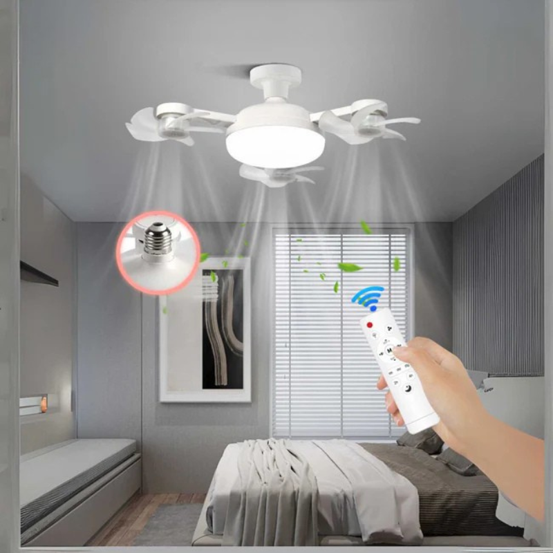 Ledsen™ LuminousFan: Smart Lys Og Kølig Luft Komfort Luminous Fan