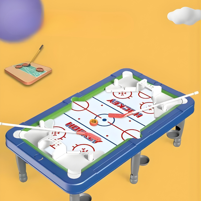 Kletshuts™ MiniArena: Ultimativt 6-I-1 Bærbart Mini Arena Underholdningsbræt
