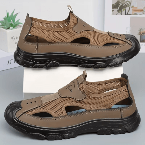 Happy™ OutdoorSandals - Herre Åndbare Afslappet Udendørs Sandaler