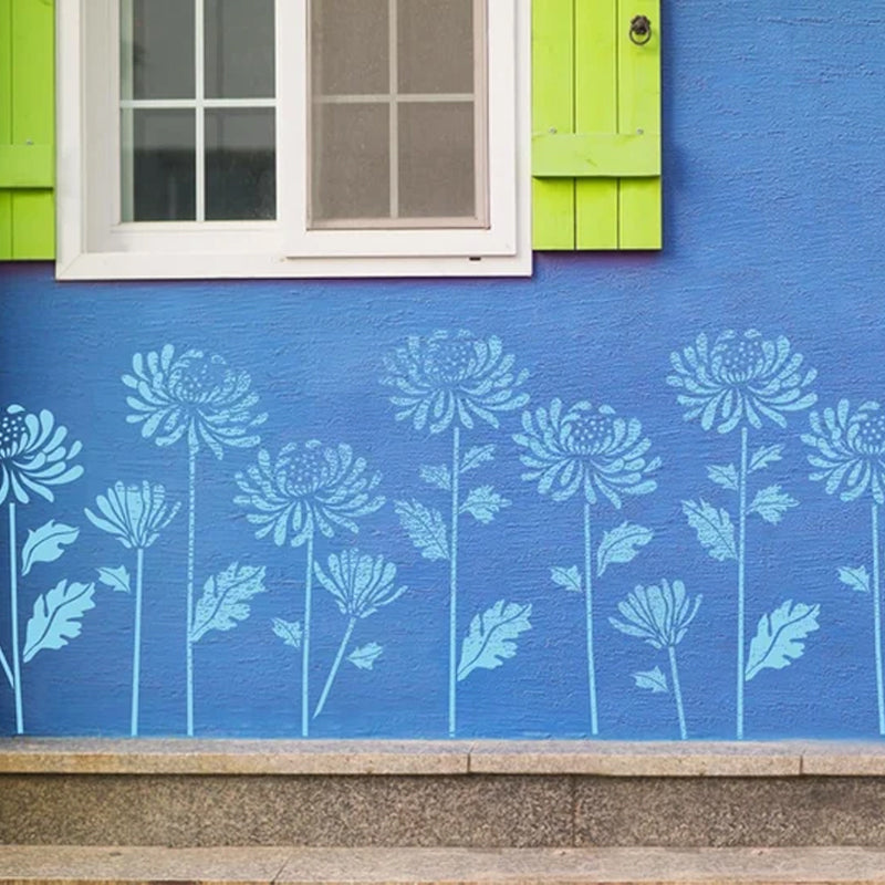 FlowerDecor - DIY Blomster Stencil Dekoration