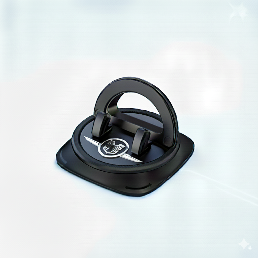 Holder360° MobileHolder: Skridsikker Dashboard Mobil Holder Med 360° Rotation