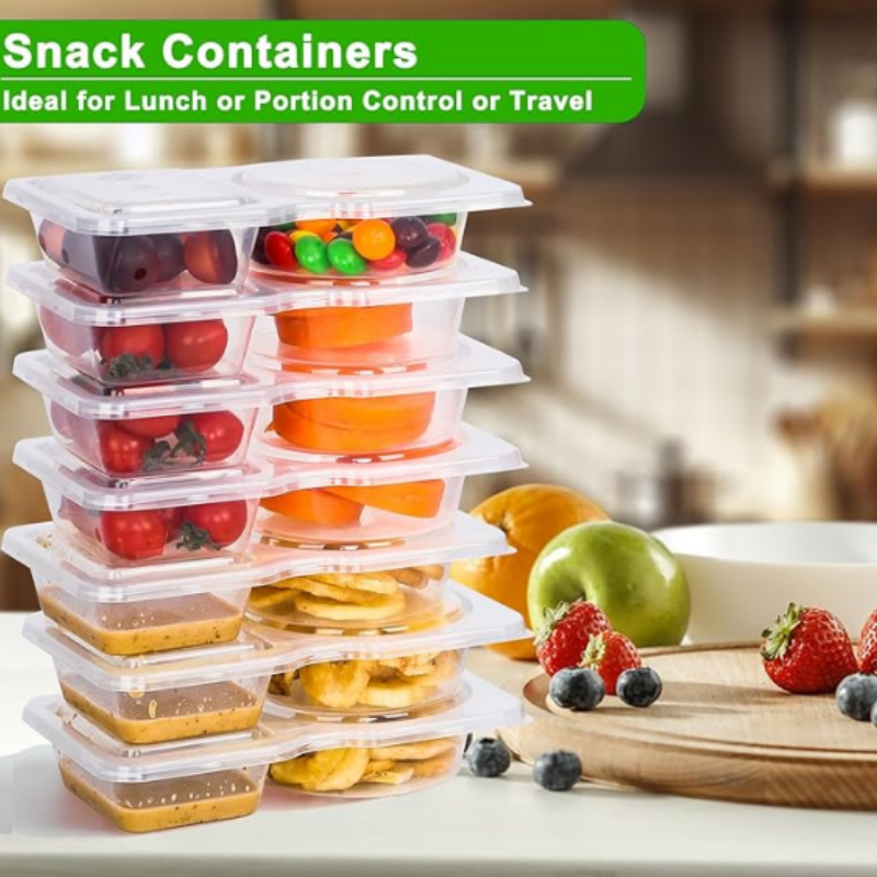 Globetrek° FoodContainer: Dual Kompartment Madopbevaringsbeholder