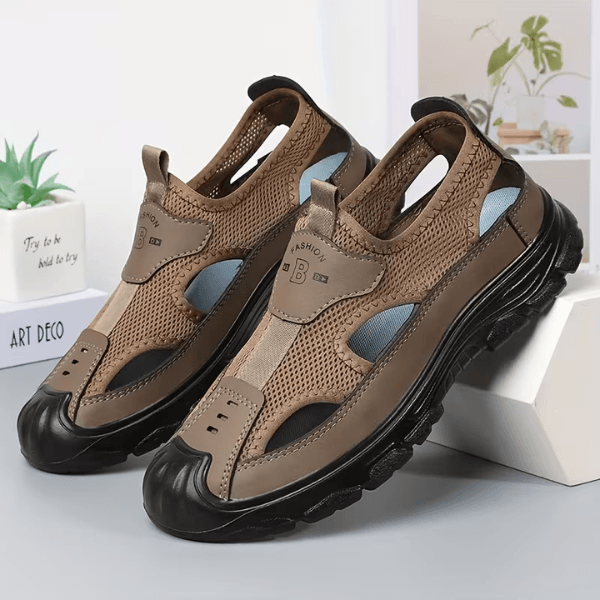 Happy™ OutdoorSandals - Herre Åndbare Afslappet Udendørs Sandaler