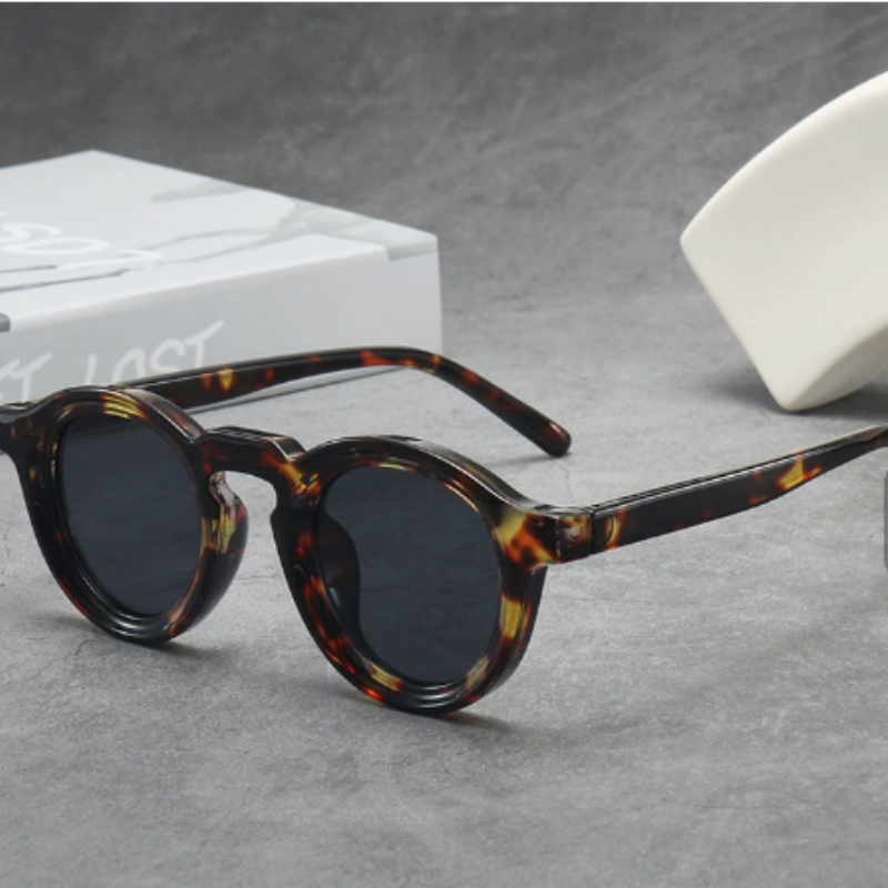 RetroSunglasses 1+1 GRATIS - Vintage Rund Ramme Retro Solbriller