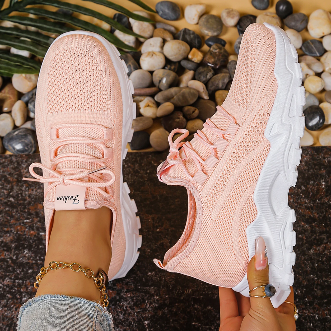 Happy™ BreathableSneakers: Kvinders Mesh Sports Åndbare Sneakers