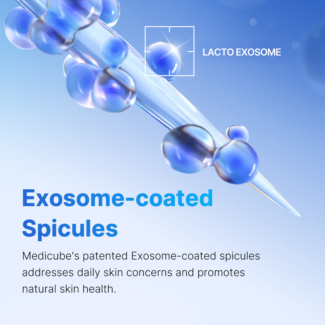 Exosomampul med mikrospikler til porer og hudtekstur, 30 ml