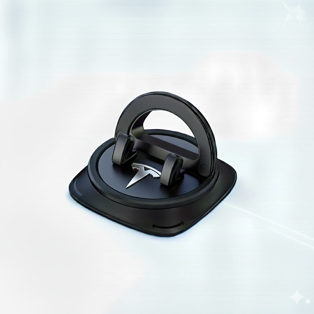 Holder360° MobileHolder: Skridsikker Dashboard Mobil Holder Med 360° Rotation