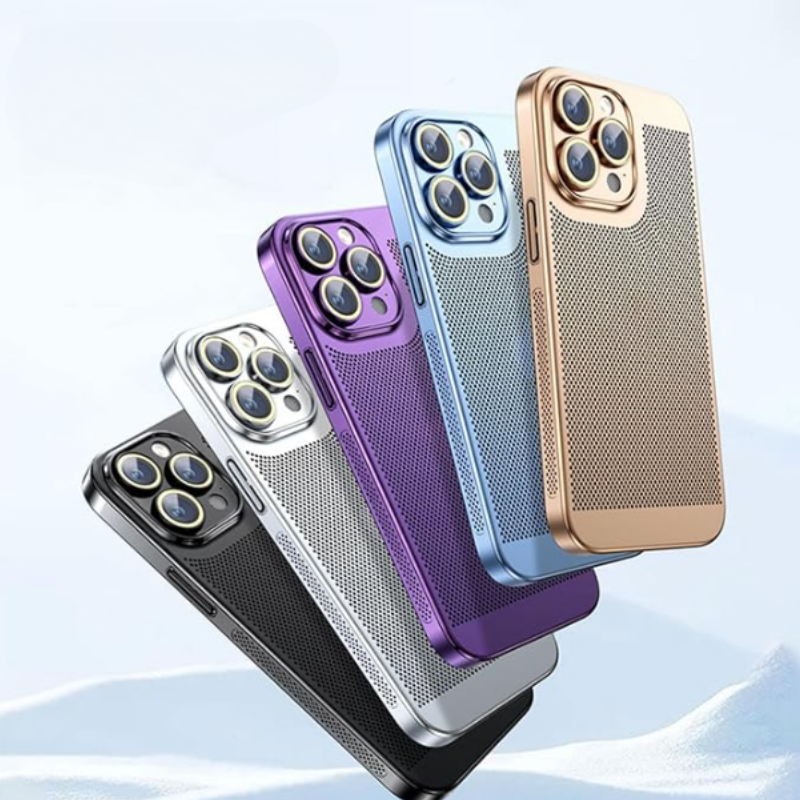 PhoneCase: Stilfuld Moderne Ultratynd Metallisk Telefon Etui