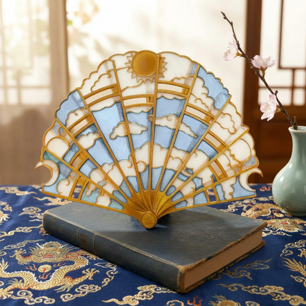 HandFan - Magisk Og Elegant Intrikat Design Håndvifte Tilbehør