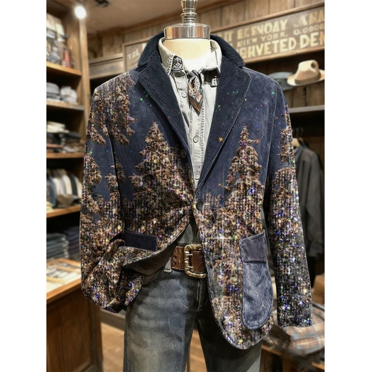 Icone™ VintageJacket: Stilfuld Herre Casual Klassisk Vintage Jakke