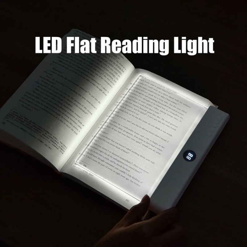 Ledsen™ ReadingLight: Genopladeligt Bærbart LED Nat Bog Læsning Lys