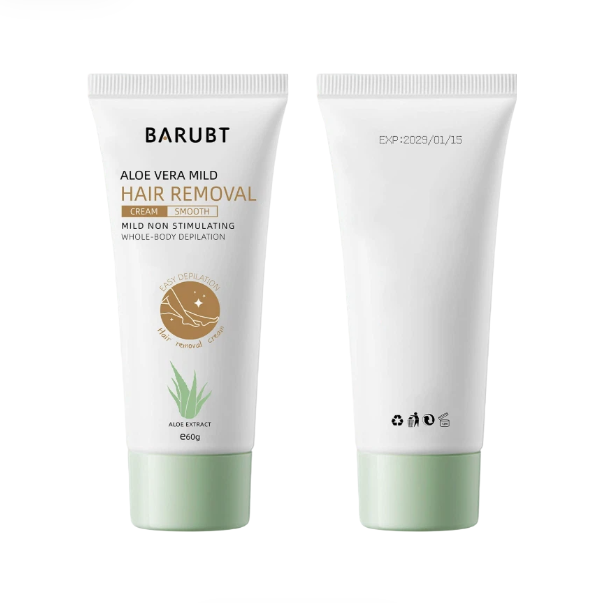 Aloe vera hårfjerningscreme, mild
