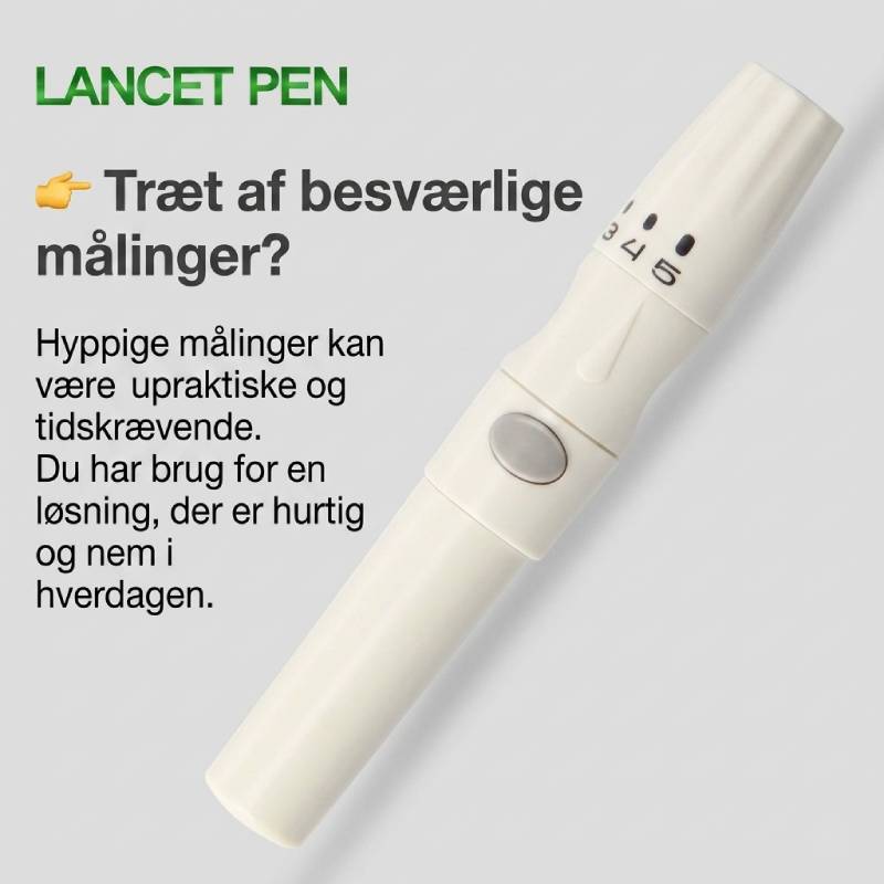 Præcis Blodsukkermåler (Glucometer) – Hurtig & Nem Måling derhjemme (DS-6)