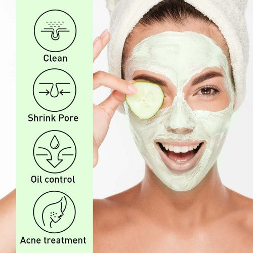 Mudmaske mod hudorme med kaolin